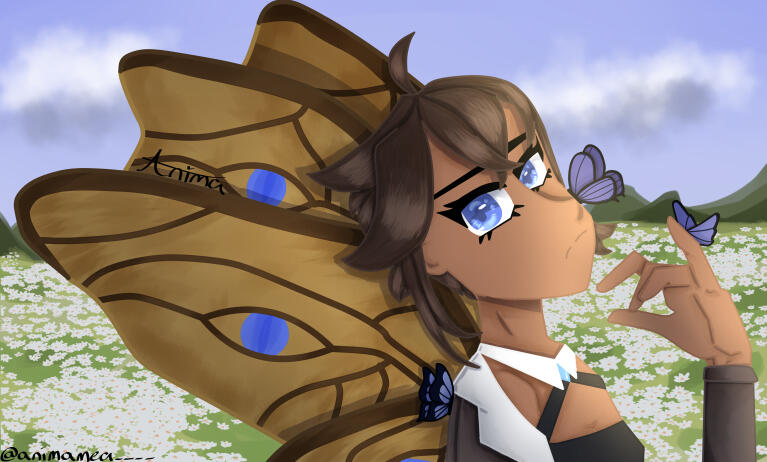 Simple background, headshot, full colour