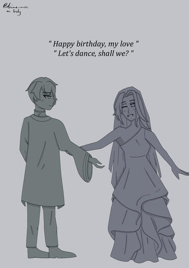 Full Body, lineart + single flat colour